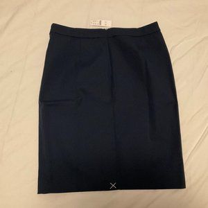 Women's Navy J Crew Skirt, Size 12 NWT